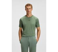 BOSS Camiseta activa slim fit con detalles reflectantes decorativos - StyleTee Active 1, 50531240 Verde XXXL