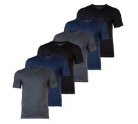 BOSS Camiseta azul oscuro / gris oscuro / negro S azul oscuro / gris oscuro / negro