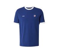 BOSS Camiseta azul real / rojo cereza / blanco L azul real / rojo cereza / blanco