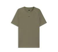 BOSS Camiseta activa slim fit con detalles reflectantes decorativos - StyleTee Active 1, 50531240 Oliva M