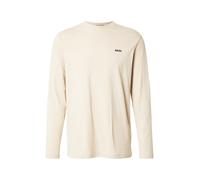BOSS Camiseta de algodón elástico con logo en contraste - StyleTee Long, 50506365 Beige claro XXXL