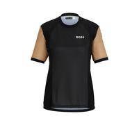 BOSS Camiseta BOSS x ASSOS de punto regular fit con protección UPF35 y detalle de la marca - StyleTRAIL W's Jersey B x A, C522021618 Negro L