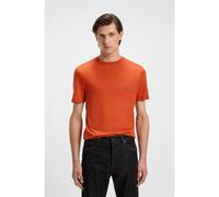 BOSS Camiseta BOSS x ASTON MARTIN con logo de nobuk - StyleL-Tyler_AM, 50548606 Naranja XXL