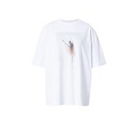 BOSS Camiseta de algodón elástico con ilustración de ballet - StyleC_Eboys_1, 50556978 Blanco M