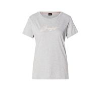 BOSS Camiseta 'C_Elove_2' gris moteado / blanco M EUR
