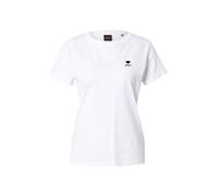 BOSS Camiseta de punto de algodón con ilustración en el pecho - StyleC_Esogo_3, 50545288 Blanco M