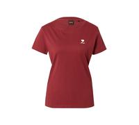 BOSS Camiseta de punto de algodón con ilustración en el pecho - StyleC_Esogo_3, 50545288 Rojo oscuro M