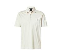 BOSS Polo de algodón mercerizado con monograma doble - StyleC-Parris 01, 50520297 Natural M