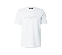 BOSS Camiseta 'C-Taut' gris / blanco M EUR