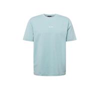 BOSS Camiseta 'Chup' azul claro / blanco XXL azul claro / blanco