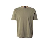 BOSS Camiseta relaxed fit de algodón elástico con logo estampado - StyleTChup, 50473278 Oliva L