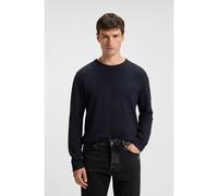 BOSS Camiseta de algodón con estructura de rejilla - StyleTempesto, 50520725 Azul oscuro XXXL