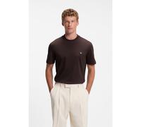 BOSS Camiseta de algodón con monograma Double B - StyleC-Taut 01, 50555844 Marrón oscuro M