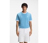 BOSS Camiseta de algodón elástico con bandera nacional y logo - StyleTS_BB BC Lux Tee, 50562134 Argentina XXL