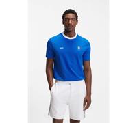 BOSS Camiseta de algodón elástico con bandera nacional y logo - StyleTS_BB BC Lux Tee, 50562134 Italia L