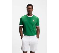 BOSS Camiseta de algodón elástico con bandera nacional y logo - StyleTS_BB BC Lux Tee, 50562134 México S
