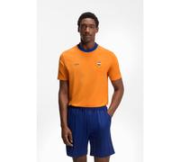 BOSS Camiseta de algodón elástico con bandera nacional y logo - StyleTS_BB BC Lux Tee, 50562134 Países Bajos L