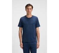 BOSS Camiseta de algodón elástico con logo bordado - StyleMix&Match T-Shirt R, 50515312 Celeste M