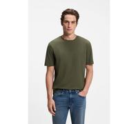 BOSS Camiseta de algodón elástico con logo estampado - StyleTChup, 50473278 Oliva XXL