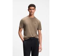 BOSS Camiseta de algodón elástico - StyleTee, 50506373 Marrón claro XL