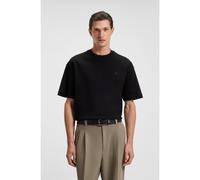 BOSS Camiseta de algodón mercerizado con monograma Double B - StyleC-Tames 118, 50551747 Negro M