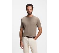 BOSS Camiseta de algodón - StyleThompson 01, 50565995 Marrón claro XS