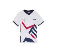 BOSS Camiseta de fútbol para niños en punto elástico con los colores del equipo - StyleJ53256/10P04A, J53256 Blanco 114