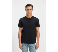 BOSS Camiseta de manga corta slim fit en algodón mercerizado - StyleTessler 150, 50468395 Azul oscuro L