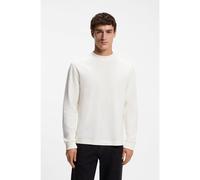BOSS Camiseta de manga larga de algodón con cuello medio - StyleTe_Shadows, 50569457 Natural XXL