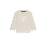 BOSS Camiseta de manga larga para niños en algodón con monograma Double B - StyleJ52465/21C18M, J52465 Beige claro 74