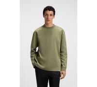 BOSS Camiseta de manga larga relaxed fit en algodón mercerizado - StyleC-Tubby 11, 50531331 Verde XS