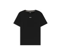 BOSS Camiseta de pijama de algodón elástico con logo estampado - StyleCI_T-Shirt, 50510322 Negro XS