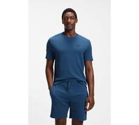 BOSS Camiseta de pijama en algodón con logo bordado - StyleWaffle T-Shirt, 50535891 Azul L