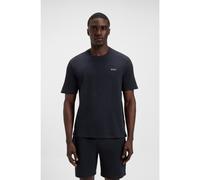 BOSS Camiseta de pijama en algodón con logo bordado - StyleWaffle T-Shirt, 50535891 Azul oscuro M