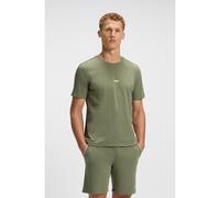 BOSS Camiseta de pijama en algodón elástico con rayas de la marca - StyleUnique T-Shirt, 50545930 Cal M