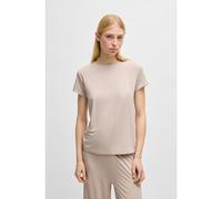 BOSS Camiseta de pijama en punto elástico con logo estampado - StyleBea_T-Shirt CN, 50543334 Beige claro M