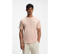 BOSS Camiseta de piqué de algodón con estampado integral - StyleTS_GOC Swing AO, 50566856 Rosa claro XXXL