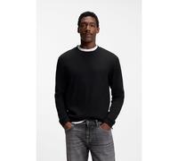 BOSS Camiseta de punto de algodón con cuello redondo - StyleTalley 01_TI, 50572134 Negro M