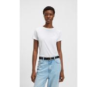 BOSS Camiseta de punto de algodón con detalle de logo - StyleC_Esogo_1, 50506973 Blanco XS