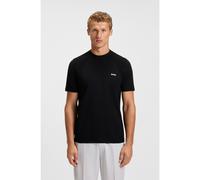 BOSS Camiseta de punto de algodón con propiedades termorreguladoras - StyleK_Momentum-Lite T, 50541952 Negro L