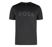 Boss - Camiseta de tejido techno - Tops - Hombre - Negro - L -