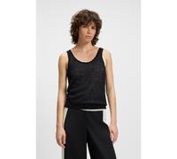 BOSS Camiseta de tirantes de punto con diseño a capas - StyleFentome, 50542868 Blanco / Negro S