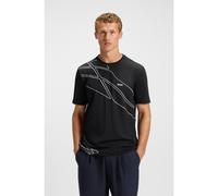 BOSS Camiseta deportiva de piqué elástico absorbente - StyleTee 10_IN, 50556197 Azul oscuro S