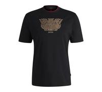 Boss Camiseta Diseño Logotipo Bordado para Hombre (GT19833)