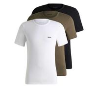 Boss Camiseta Diseño Logotipo Bordado para Hombre Pack de 3 (GT10038)