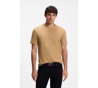 BOSS Camiseta en mezcla de algodón con estructura de jacquard de burbujas - StyleTiburt 240, 50452680 Beige 6XL