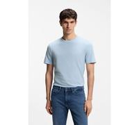 BOSS Camiseta en mezcla de algodón con estructura de jacquard de burbujas - StyleTiburt 240, 50452680 Celeste XL