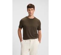 BOSS Camiseta en mezcla de algodón con estructura de jacquard de burbujas - StyleTiburt 240, 50452680 Marrón oscuro XXL