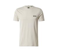 BOSS Camiseta funcional beige / beige claro / negro, Talla M