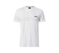 BOSS Camiseta funcional 'Check TOC' oro / negro / blanco, Talla M